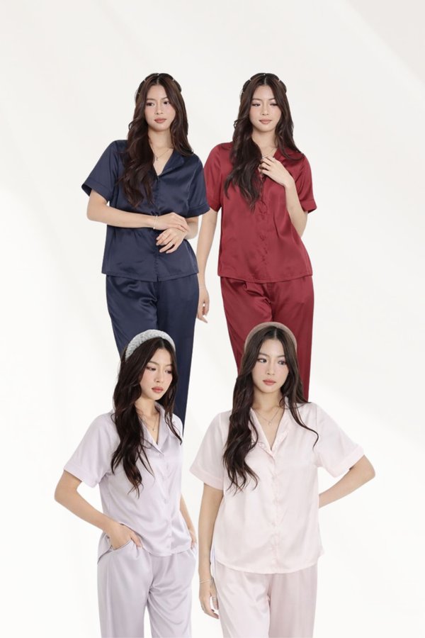 *TPZ LUXURY LOUNGE* THE SUN TPZ SATIN UNISEX LONG PANTS (MULTIPLE COLOURS)