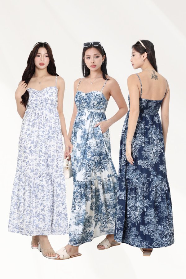 (PO ETA - END JAN) *TPZ* DIORA DROP HEM MAXI (MULTIPLE COLOURS)