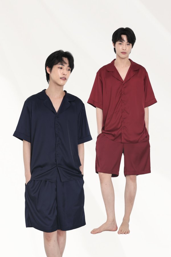 *TPZ LUXURY LOUNGE* THE SUN TPZ SATIN UNISEX BERMS IN SOLID (MULTIPLE COLOURS)