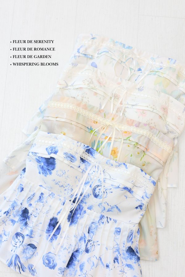 (PREORDER) *TPZ* DOLL RIBBON TOP (FLEUR SERIES COLOURS)