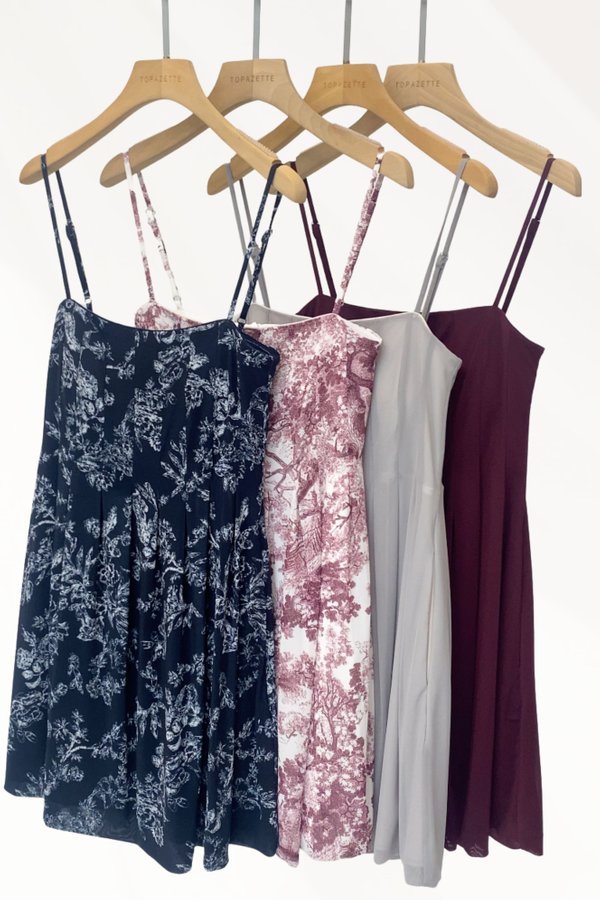 (PREORDER) *TPZ LUXE MESH* BUBBLE DRRSS ROMPER *WITH DETACHABLE SHORTS* (MULTIPLE COLOURS)