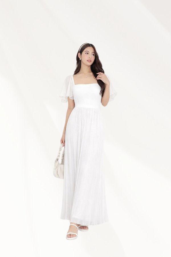 *HOUSE OF PLEATS* CELLA (REGULAR) MESH FLUTTER PLEATED JUMPSUIT (MULTIPLE COLOURS)