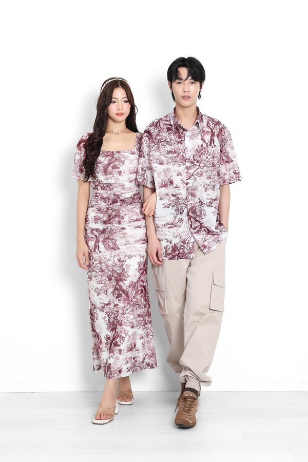 *TPZ LUXE MESH* CASRELIA FLUTTER MAXI DRESS (MULTIPLE COLOURS)