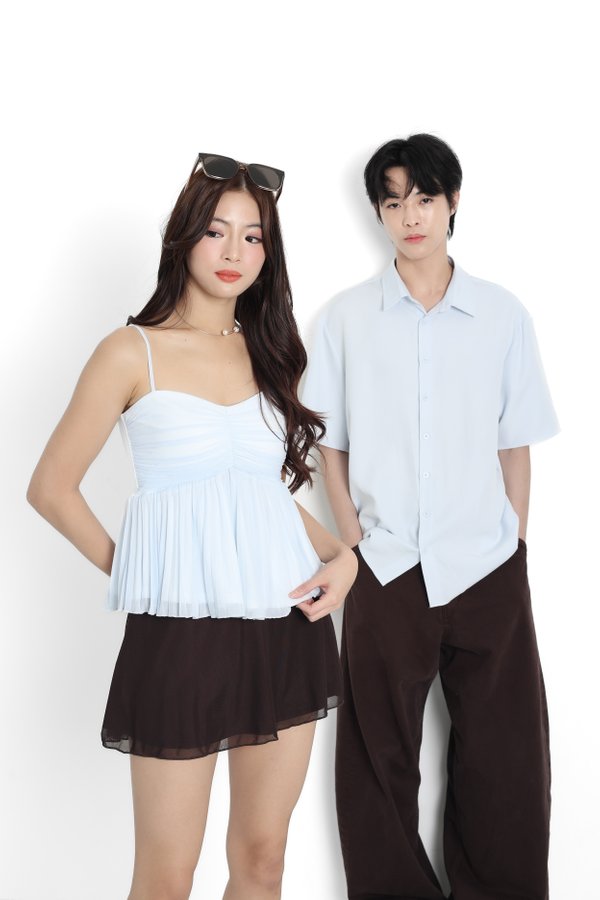 (PREORDER) *TPZ* ZEMY UNISEX SHORT SLEEVES SHIRT 2.0 (MULTIPLE COLOURS)