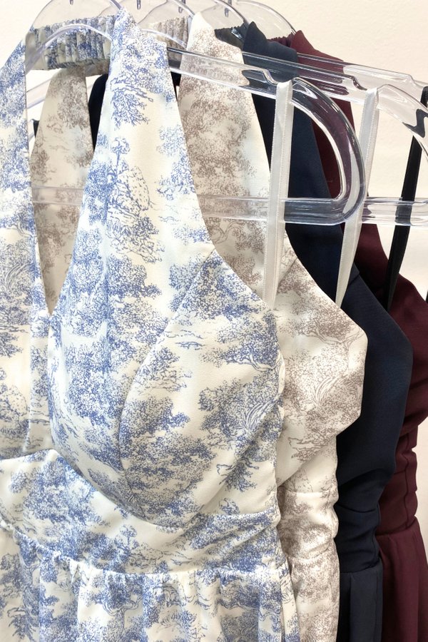 *TPZ* AVEN HALTER MAXI DRESS (MULTIPLE COLOURS)