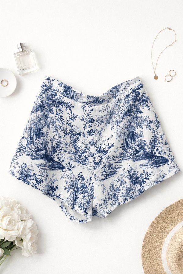 (PREORDER) *TPZ* TIASTELLA HIGH WAISTED SHORTS IN PRINTS (MULTIPLE COLOURS)