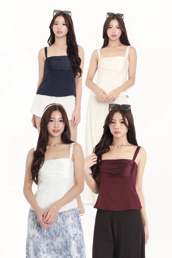 *TPZ* ESLIA TOP (MULTIPLE COLOURS)