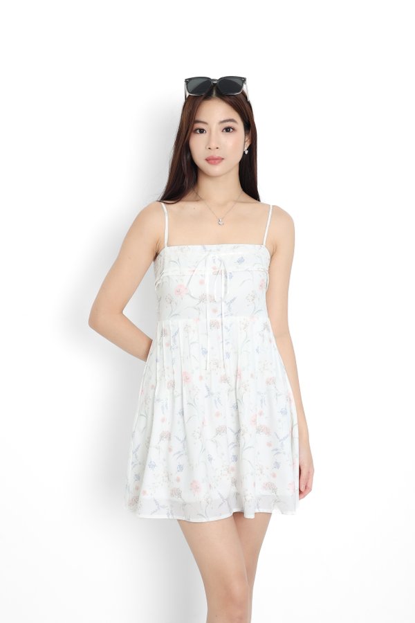 *TPZ* DOLL RIBBON DRESS ROMPER WITH DETACHABLE SHORTS (FLEUR SERIES COLOURS)