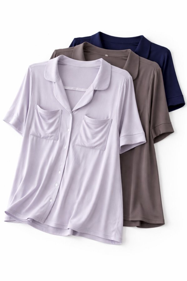 *TPZ BAMBOO* THE CLOUD BAMBOO LOUNGE SHIRT (MULTIPLE COLOURS)