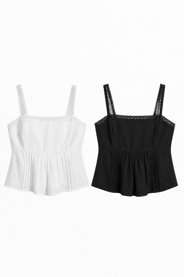 *TPZ* SORELLE BABYDOLL TOP (MULTIPLE COLOURS)
