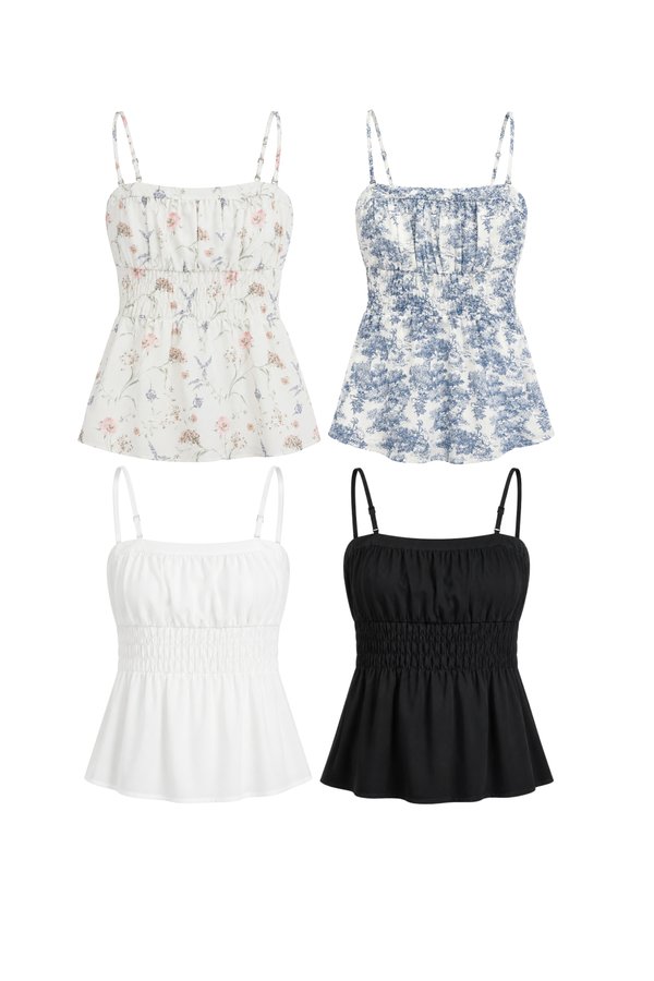 *TPZ* COLETTE LONGLINE TOP (MULTIPLE COLOURS)