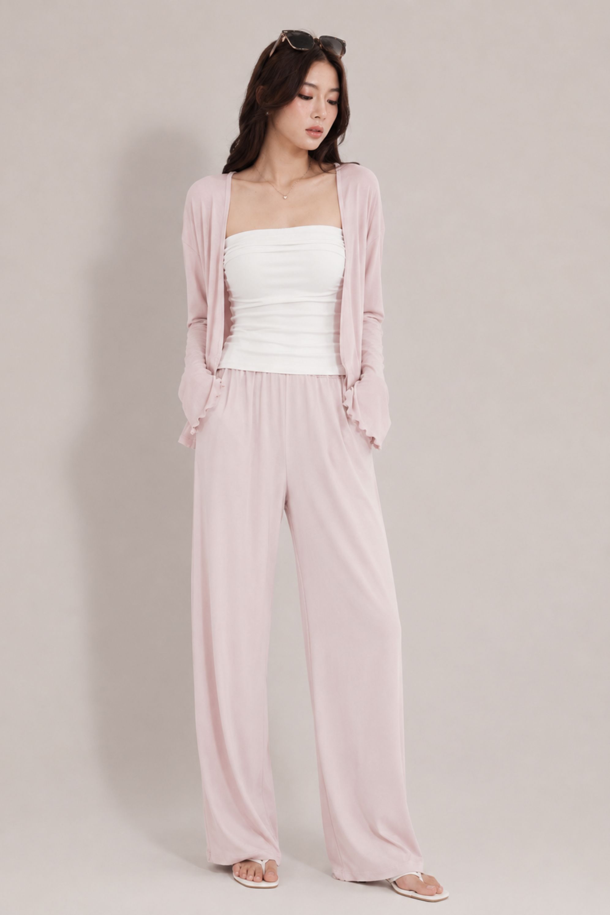 TPZ BAMBOO* (PETITE) STELLA HIGH WAISTED PANTS (MULTIPLE COLOURS