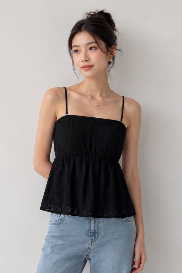 *TPZ* KIMELLE LACE TOP (MULTIPLE COLOURS)