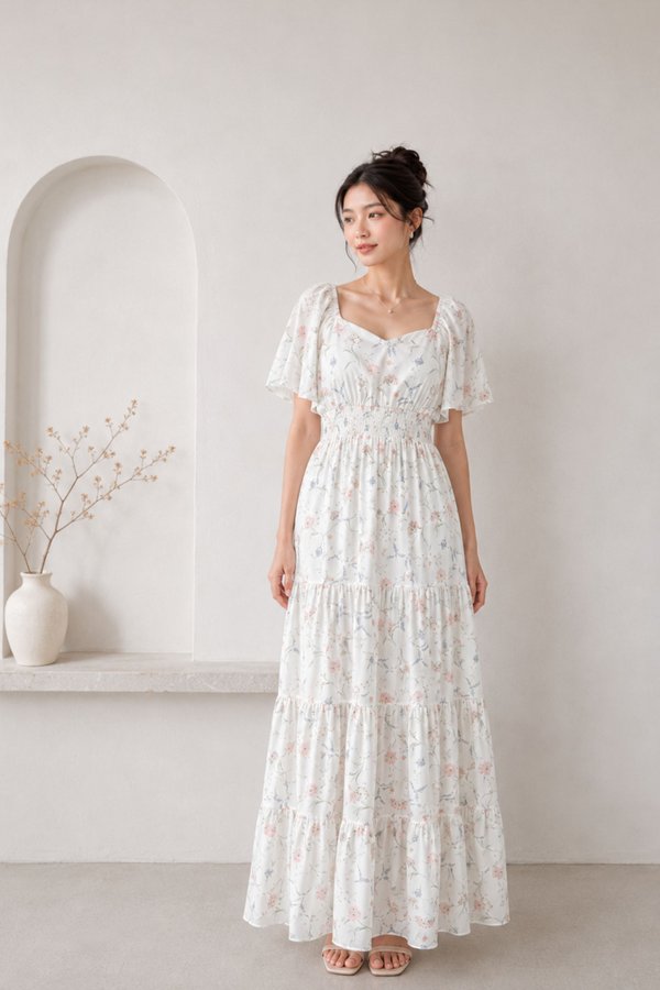 *TPZ* COCO TIERED MAXI DRESS (MULTIPLE COLOURS)