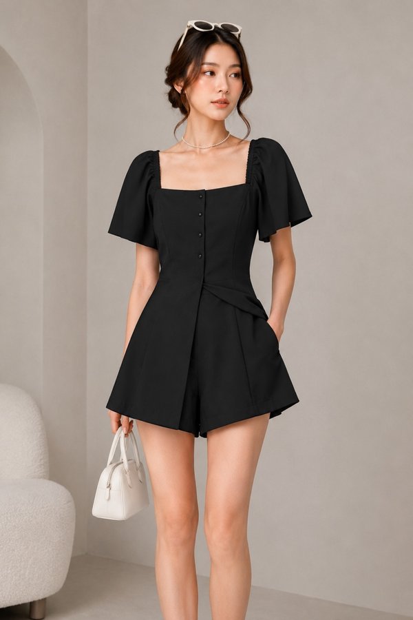 *TPZ* MONEY LONGLINE FLUTTER TOP (MULTIPLE COLOURS)