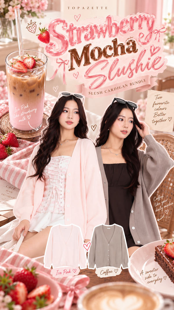 *TPZ ICONKNIT* SLUSH LITE 4.0 OVERSIZED SOFT KNIT CARDIGAN (MULTIPLE COLOURS)