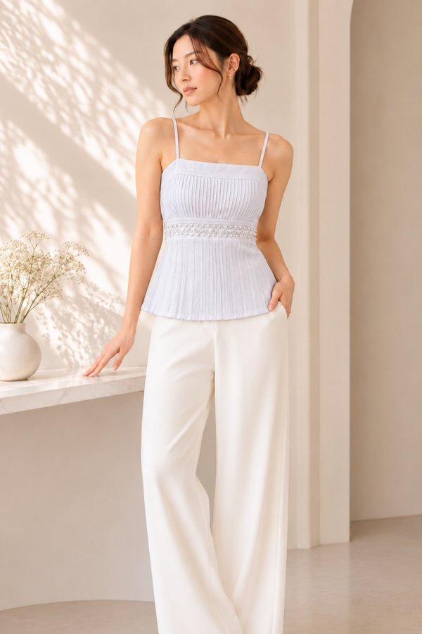 *HOUSE OF HER* ASTELLE STARRY PEARL TOP (MULTIPLE COLOURS)