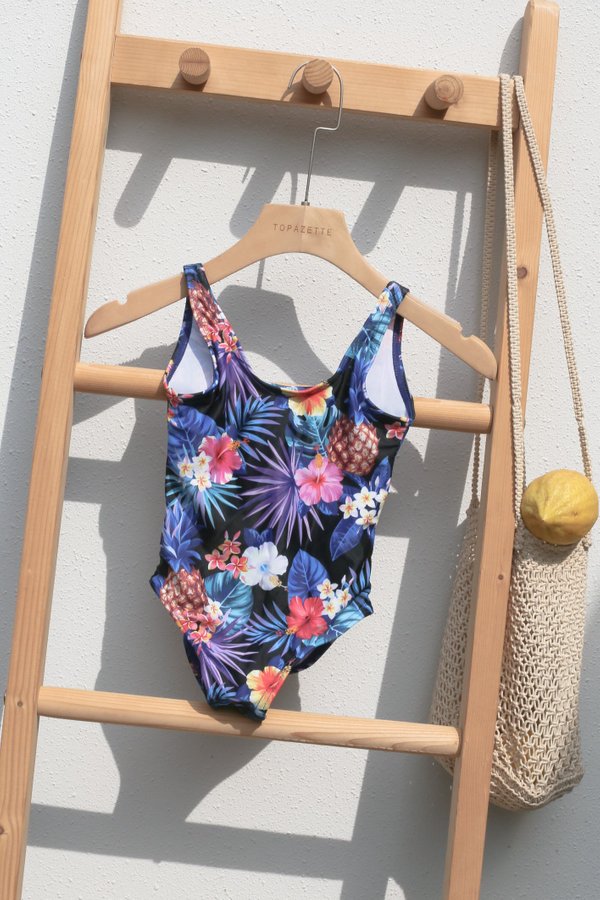 FUN AT THE BEACH SWIMSUIT IN MYSTIC FLORALS (KIDS)