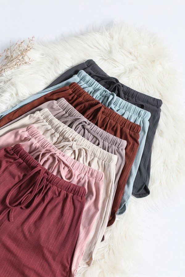 *TPZ* CHILL OUT LOUNGE SHORTS IN CHOCOLATE