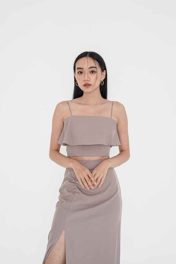 *TPZ* COSMOS TIER TOP IN NUDE TAUPE