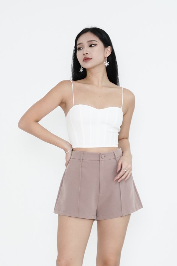 *TPZ* THE IT GIRL SHORTS IN MAUVE PEACH