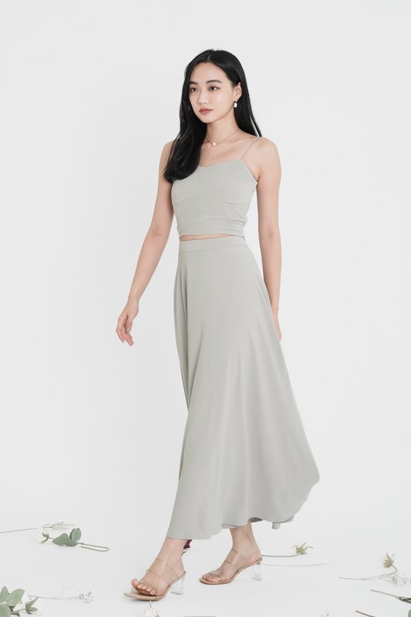 *TPZ* MERRY MAXI SKIRT IN SAGE